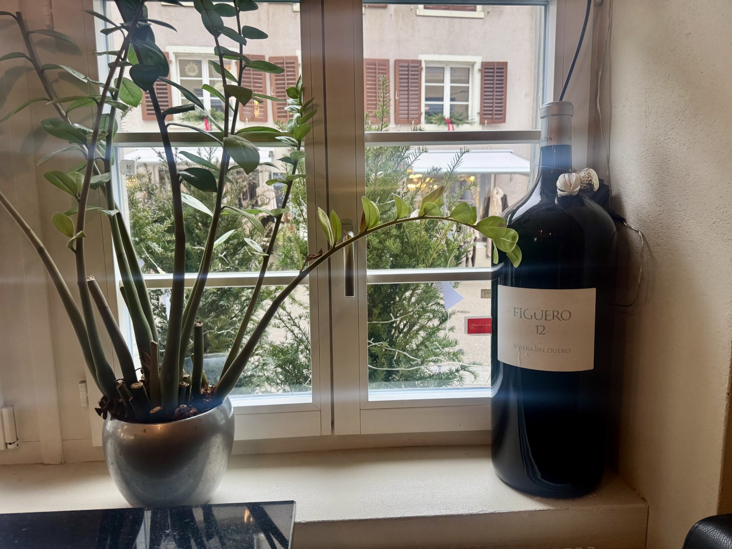 Ein Blick aus dem Fenster des «Rössli» in die Altstadt von Bülach.