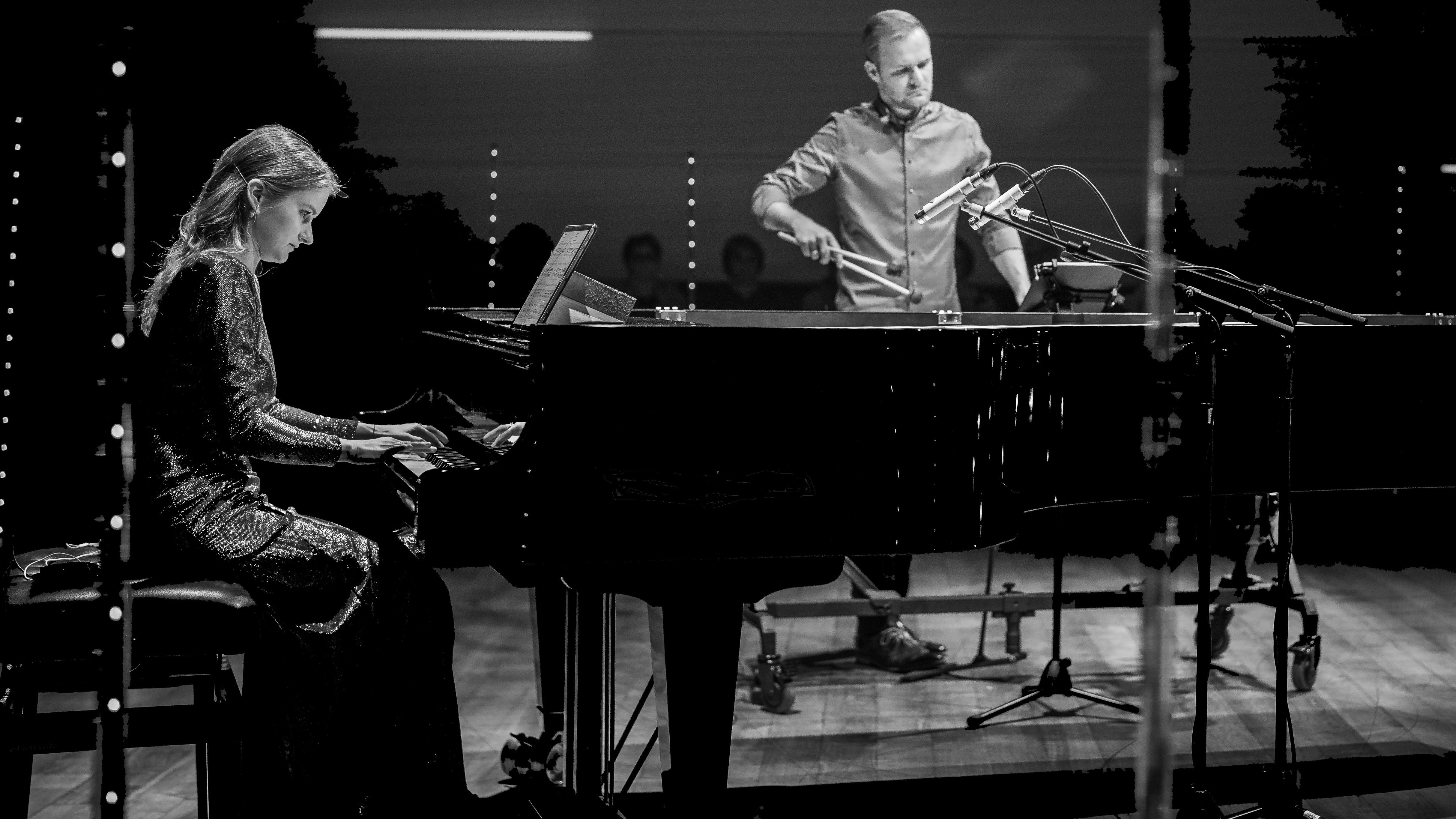 Duo Šileikaitė-Ziegler an einem Konzert
