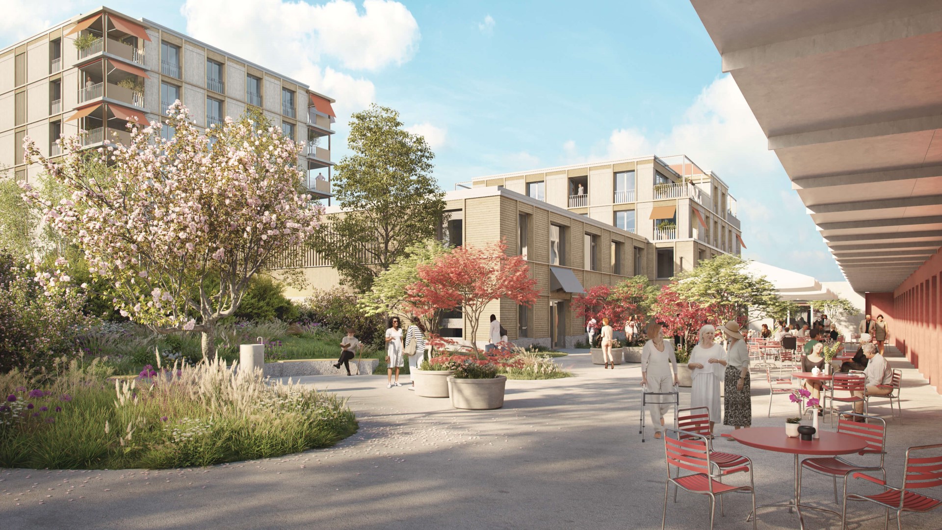 Ein Zuhause – für heute und für die Zukunft. So soll der neue Grampen aussehen.