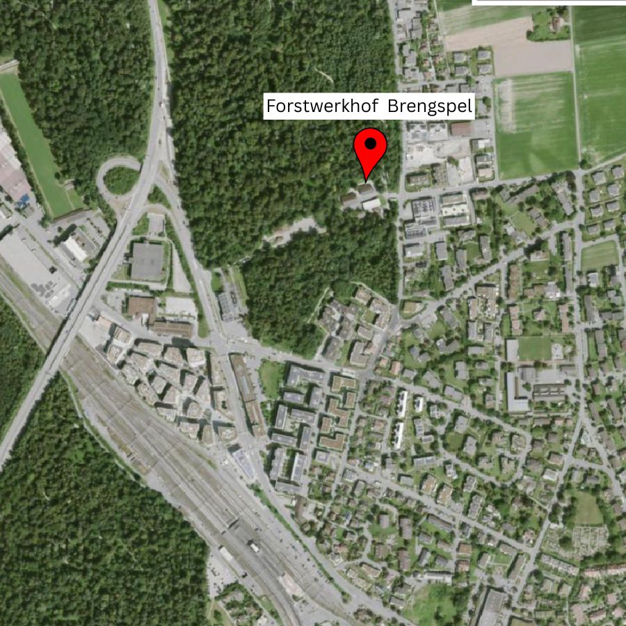 Der Forstwerkhof Brengspel im Raum Bülach Nord.
