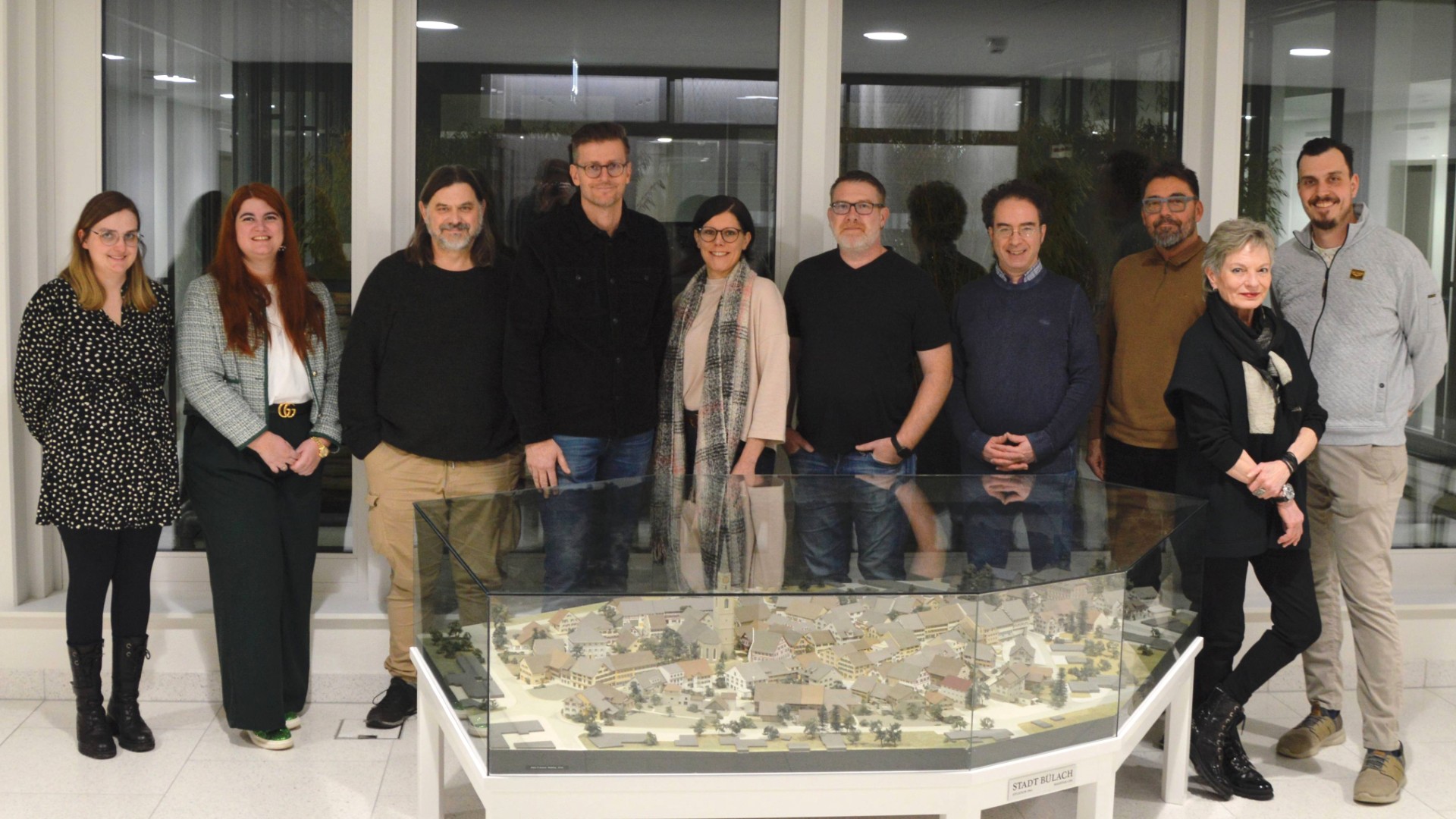 OK Büli-Mäss:  (v.l.n.r.I  Janine Kreis, Renata Lupsic, Hansruedi Jäggin, Roberto Carboni, Rahel Jucker, Peter Gehring, Giuseppe d’Antonio, Hanspeter Kreis, Susanna Tobler, Riccardo Kreis, fehlt Oliver Oetjen)
