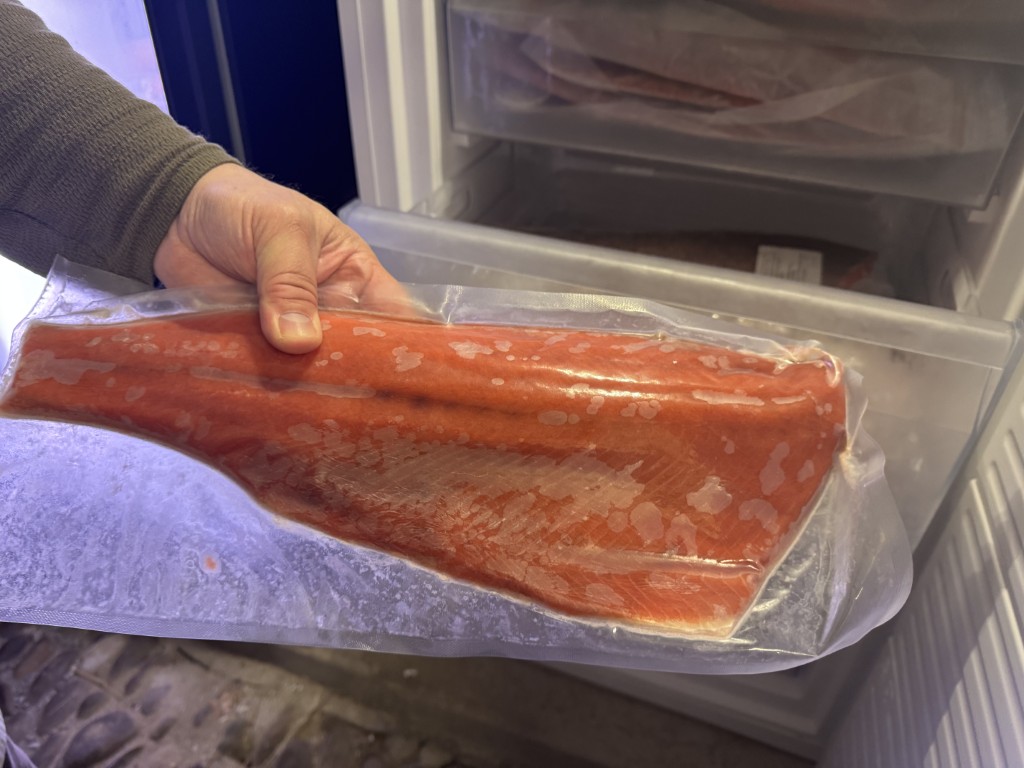 Fertig verpackt für den Verkauf.