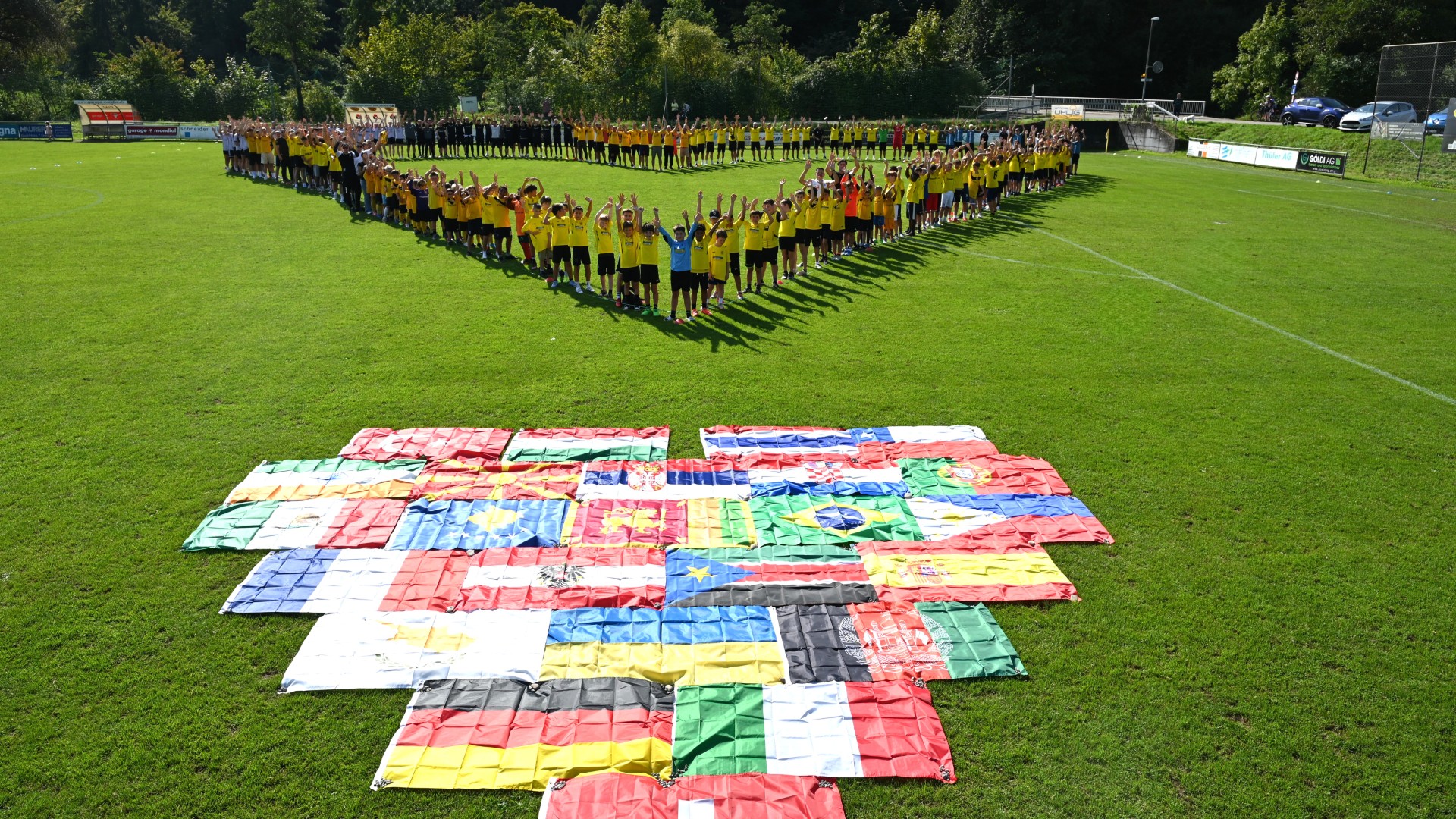 Ein Herz für den Fussball: Der FC Glattfelden vereint Spielerinnen und Spieler aus über 20 Nationen.