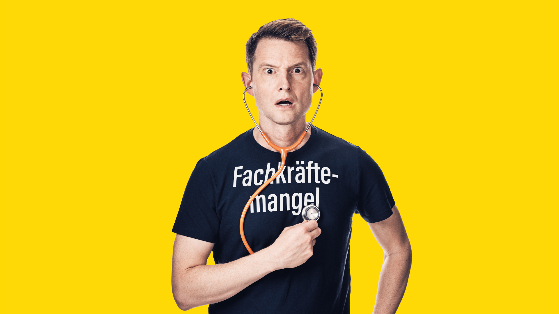 Fabian Unteregger kommt nach Bülach mit seinem Programm «Fachkräftemangel».