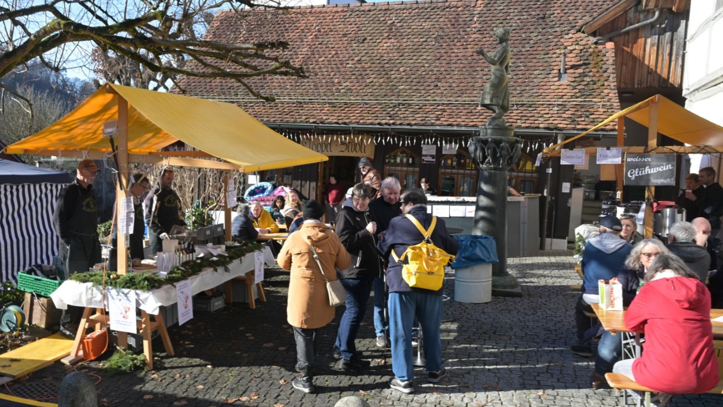 Hier lassen sich bei milden Temperaturen Sonne und Stimmung geniessen.