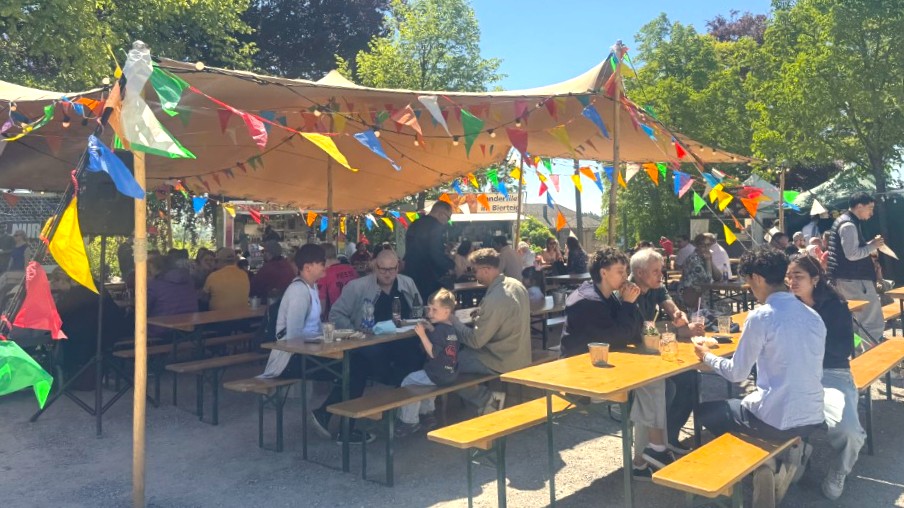 Perfekte Location auf dem Lindenhof