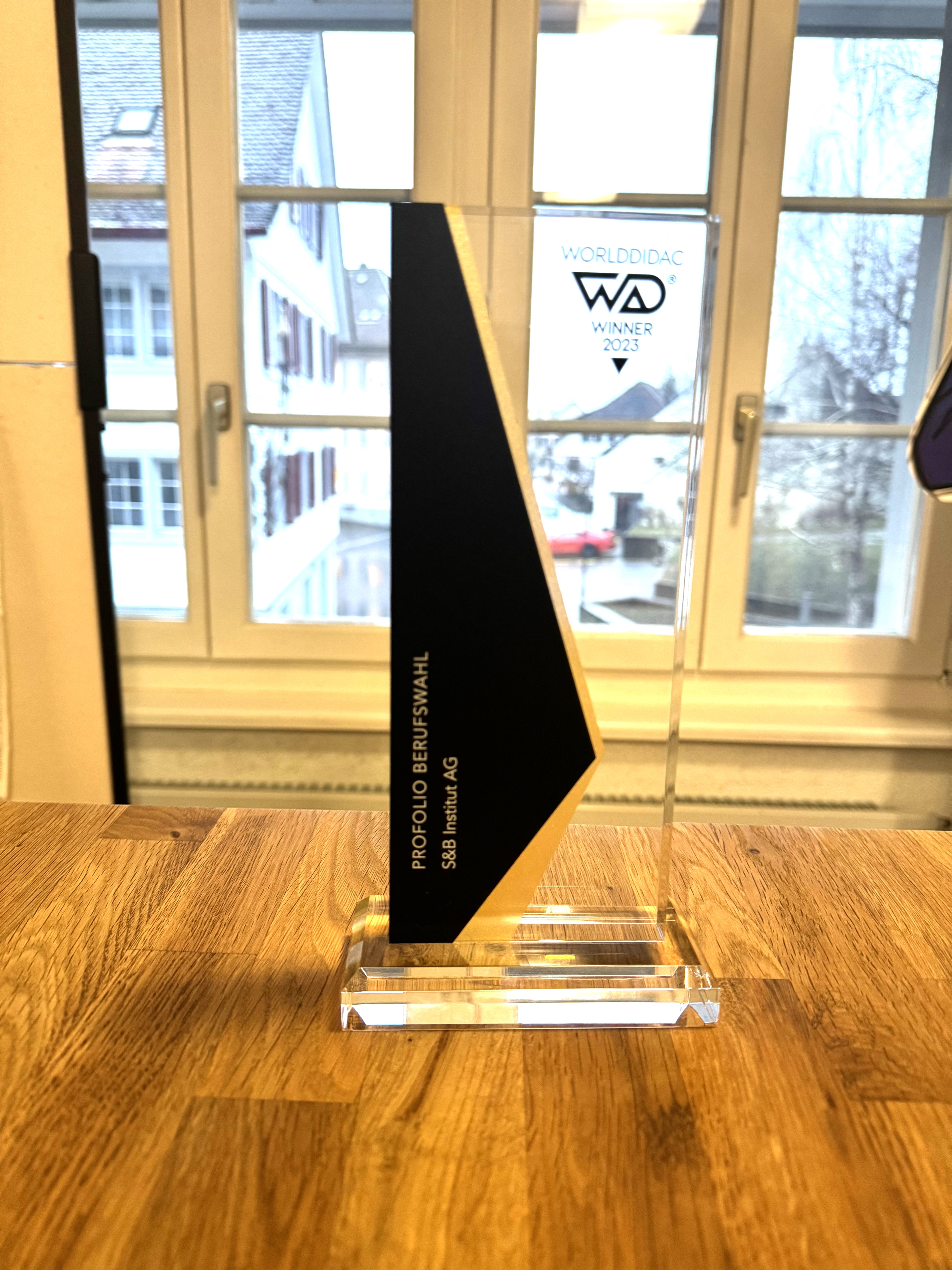 Profolio erhielt den Worlddidac Award 2023. (rhd)