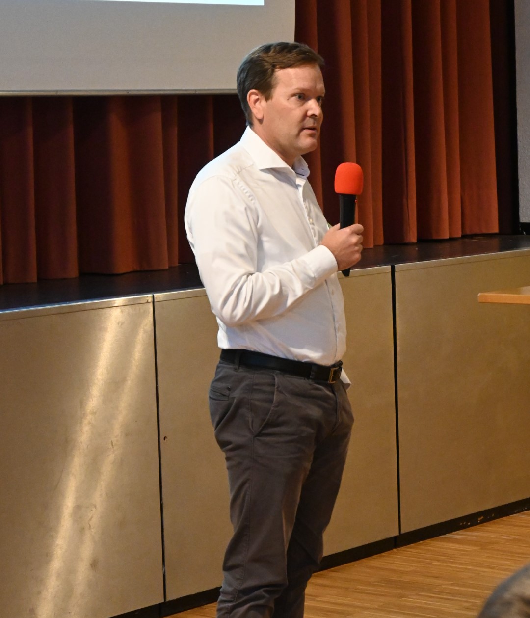 Projektleiter Michael Jörg.